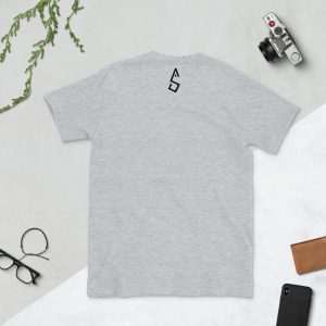 T-shirt Gris Floqué ‘Reaching Sports’ – Unisexe