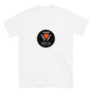 Tee-Shirt – “Game On” – Unisexe Blanc